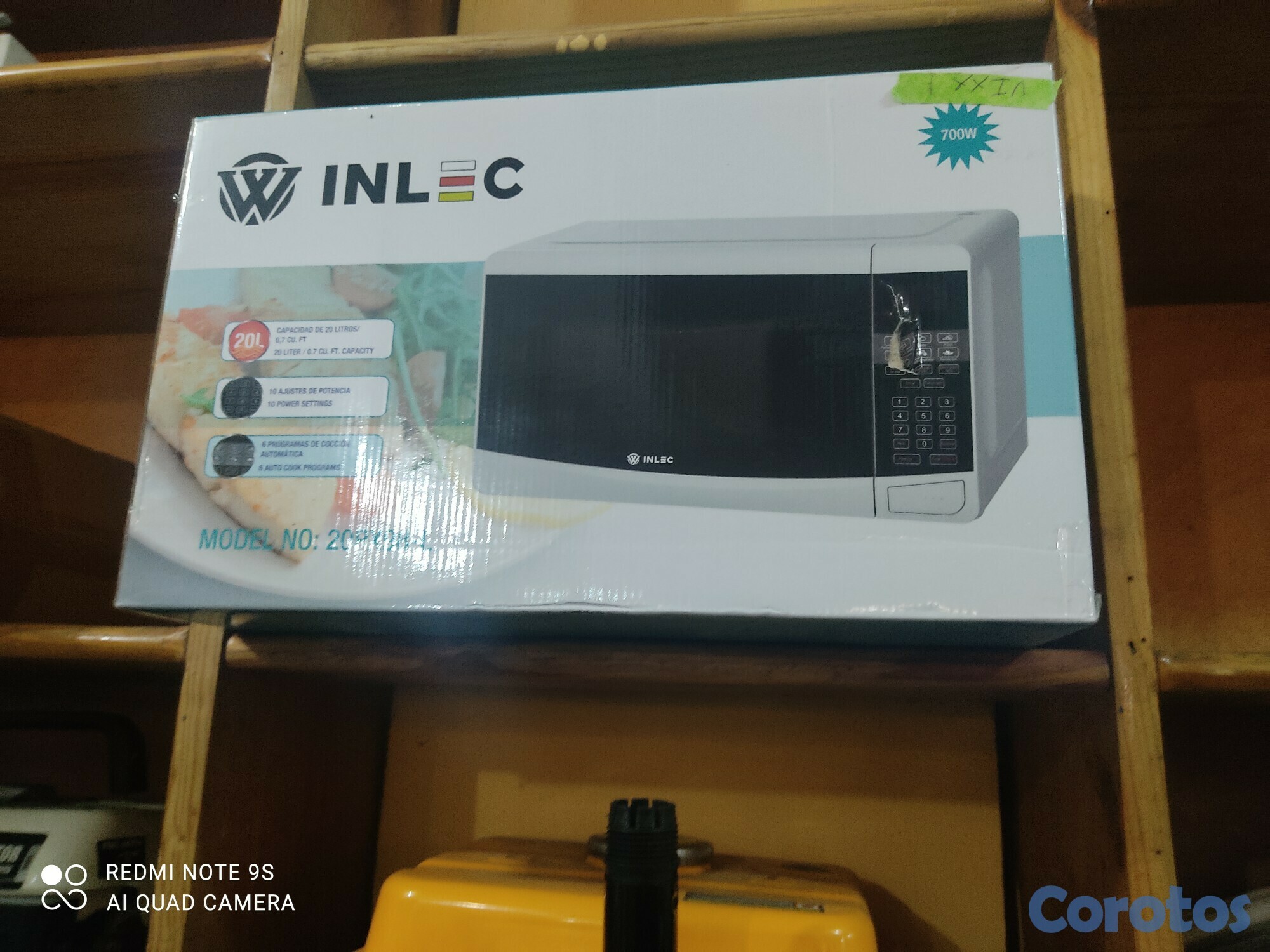 electrodomesticos - Microonda inlet blanco 1