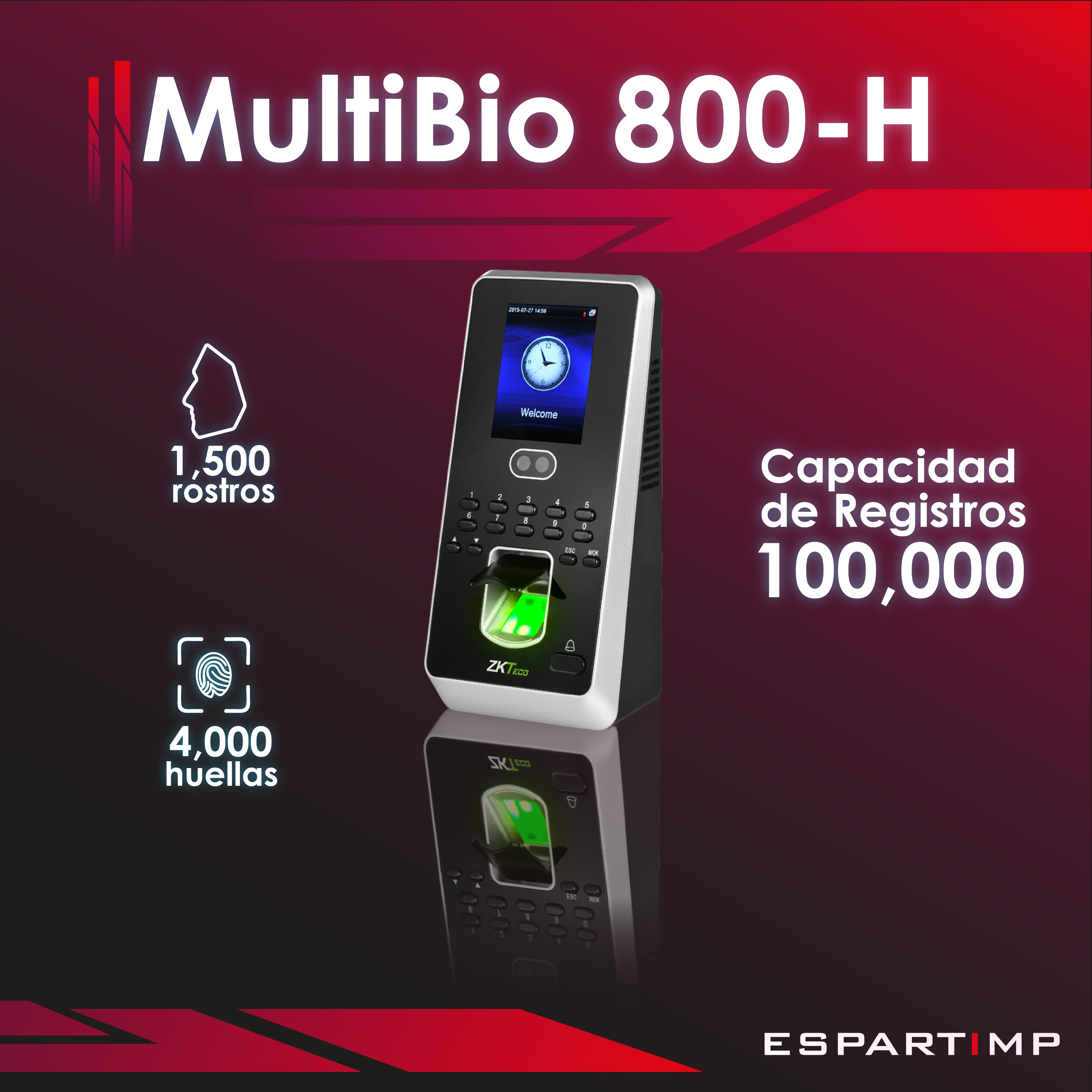 equipos profesionales - Controles de acceso y asistencia en RD 2