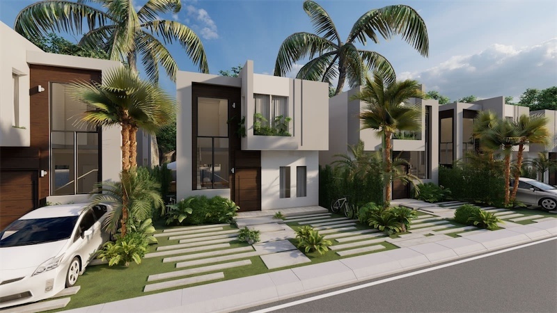 casas - Venta de proyecto de casas en punta cana Zona turística excelente inversión 2
