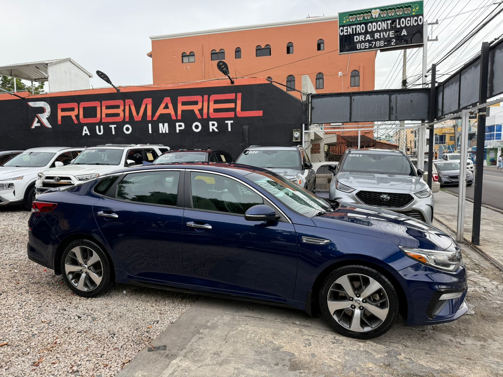 carros - KIA OPTIMA S 2019 AZUL ¨RECIEN IMPORTADO¨ 4