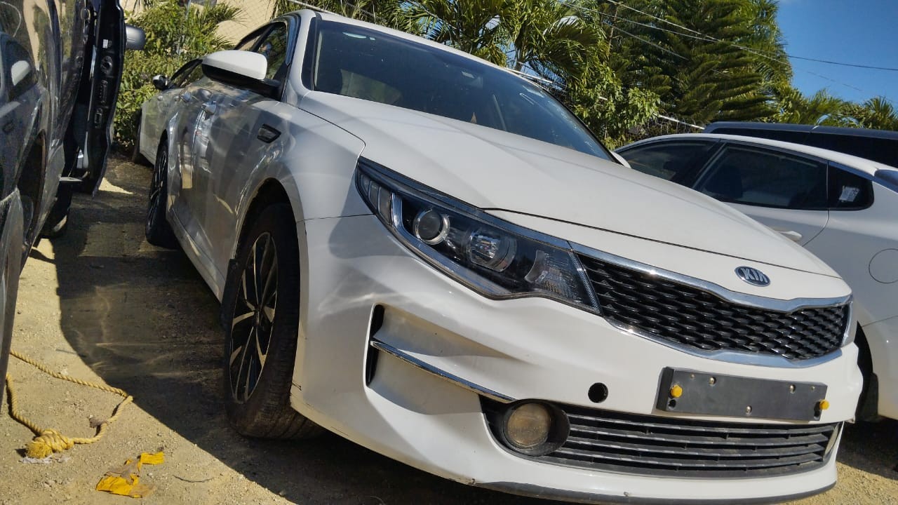 carros - KIA K5 2017 BLANCO 2