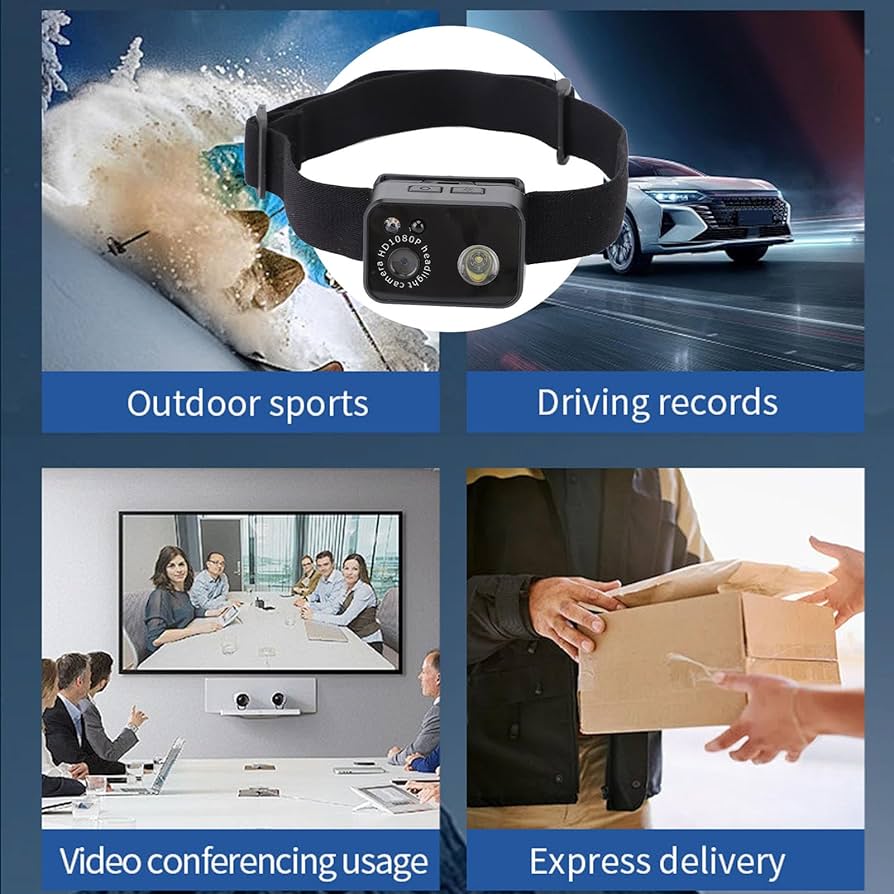 camaras y audio - Cámara Deportiva con Linterna 1080P DW-C7000 1