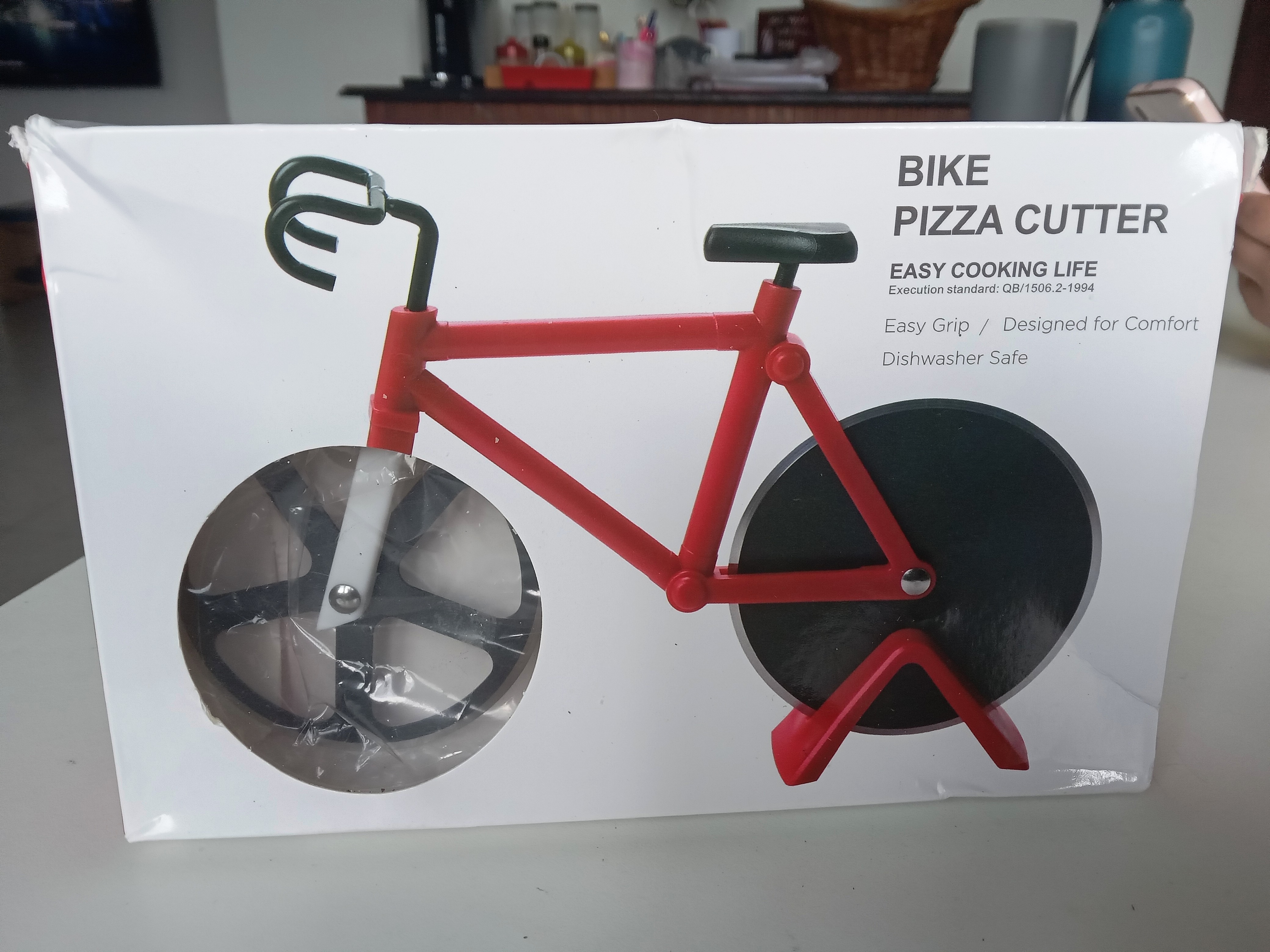 cocina - Cortador de pizza en forma de bicicleta  4