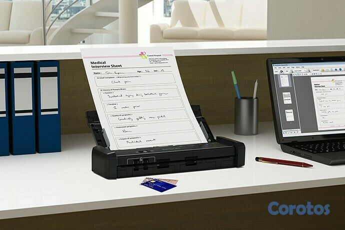 impresoras y scanners - SCANNER EPSON DS-320, PORTATIL, VELOCIDAD DE ESCANEO: 25 PPM / 50 IPM, CAPACIDAD 3