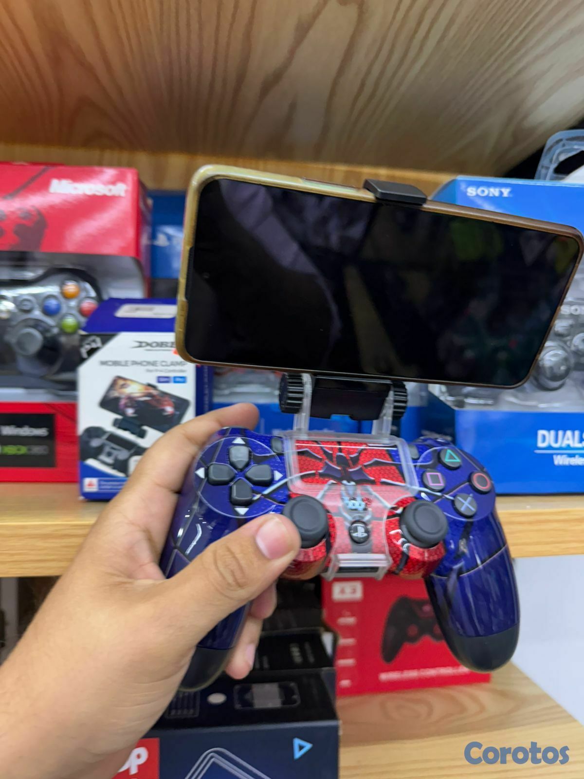 accesorios para electronica - base soporte para playstation slim 2