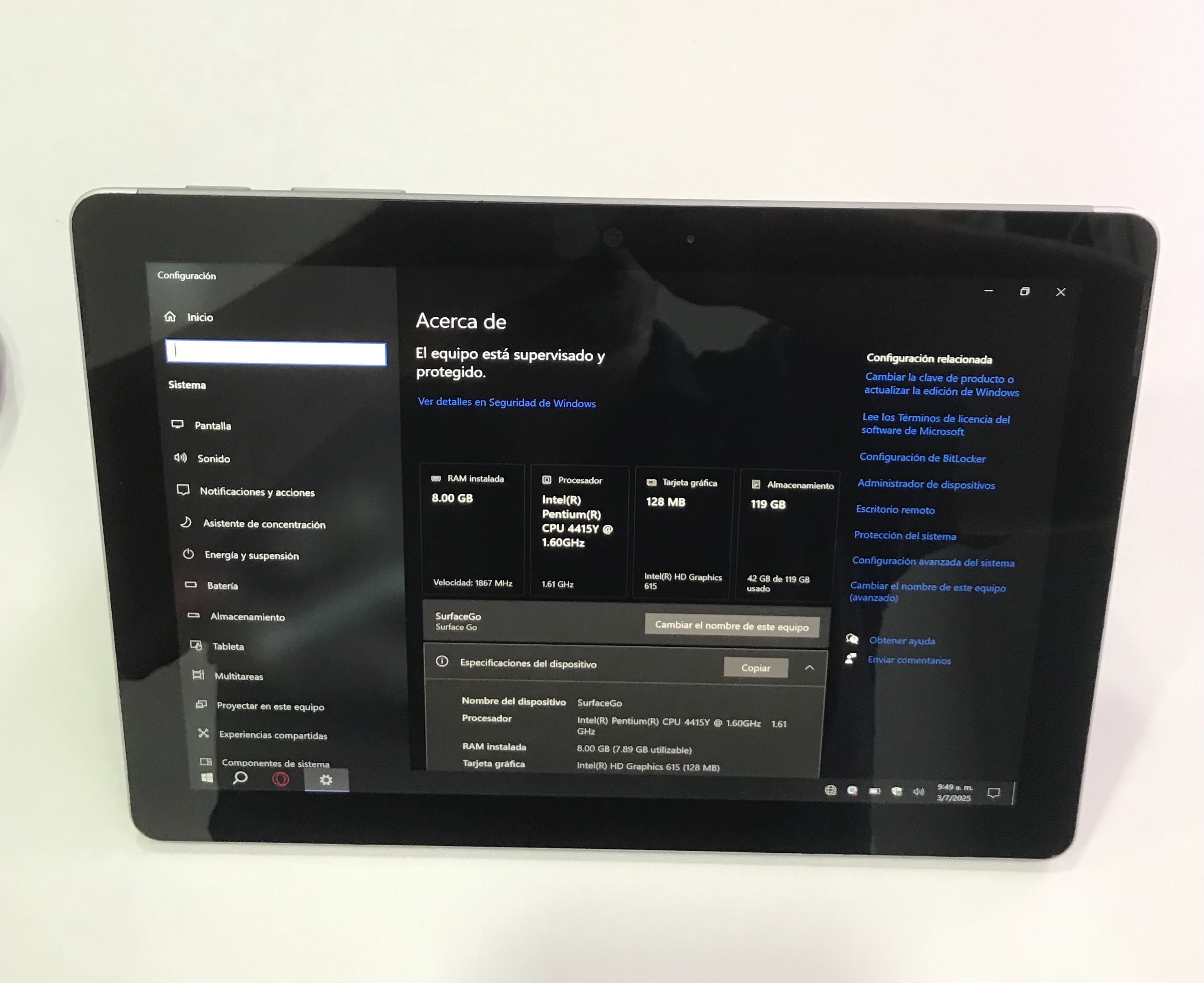 computadoras y laptops - Surface Go 4