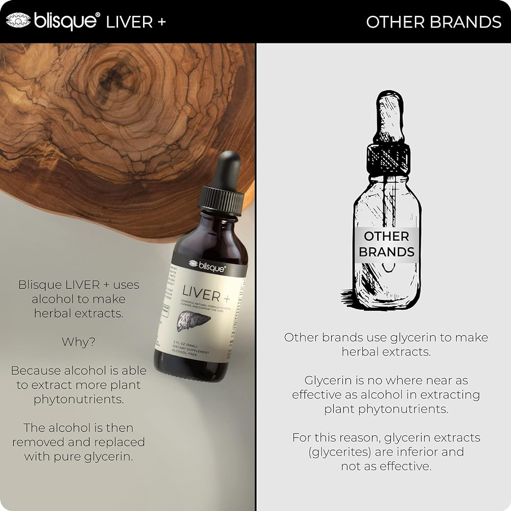 Salud y Equipamiento Médico - Suplemento Blisque Liver Complex Para Desintoxicar, Limpiar 4