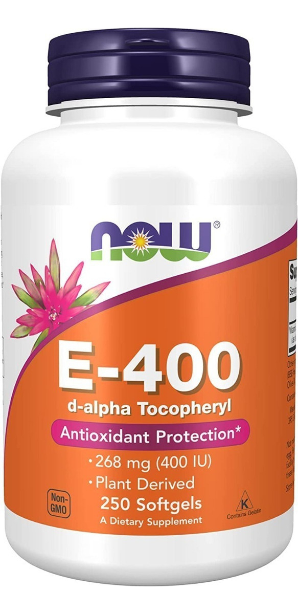 Salud y Equipamiento Médico - Vitamina E 268mg Now