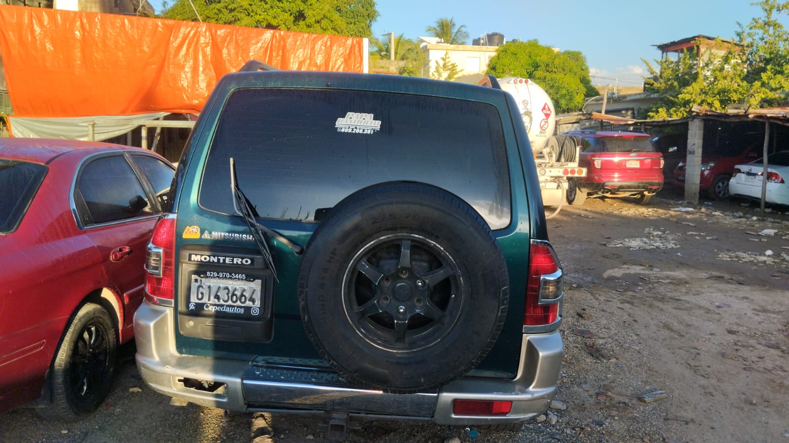 jeepetas y camionetas - Mitsubishi Montero Cara de Gato 2002 0
