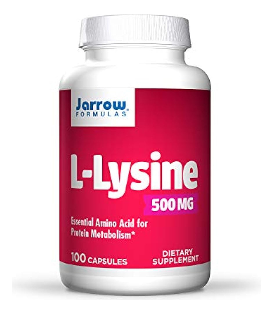 Salud y Equipamiento Médico - Suplemento Dietario L-lisina 500mg 100 Capsulas Jarrow 0
