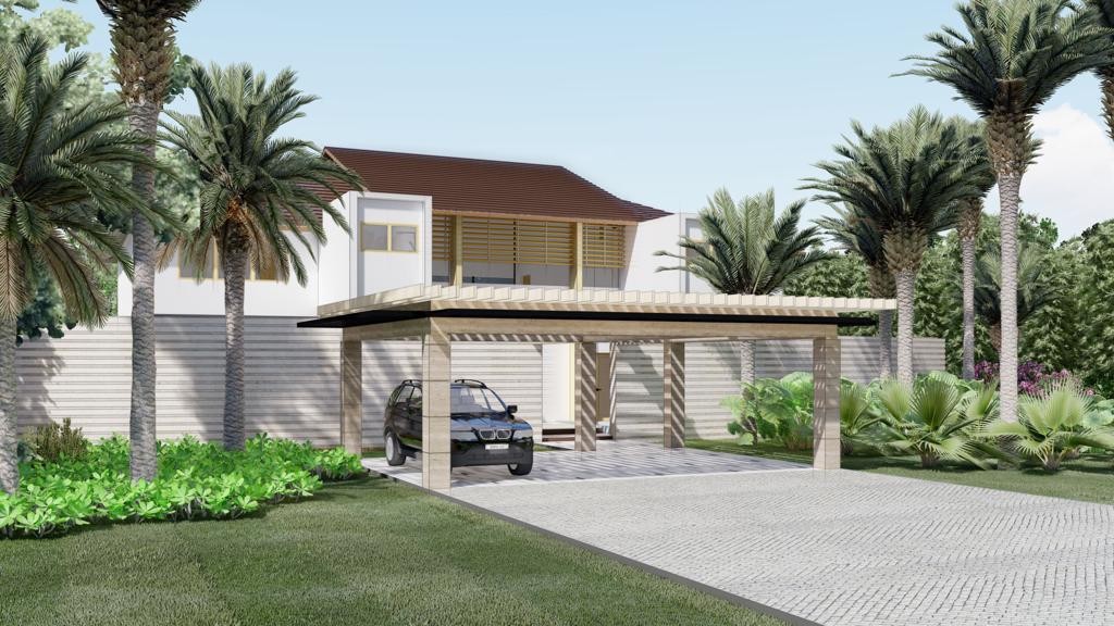 casas vacacionales y villas - Casa/ villa en venta en casa de campo  3