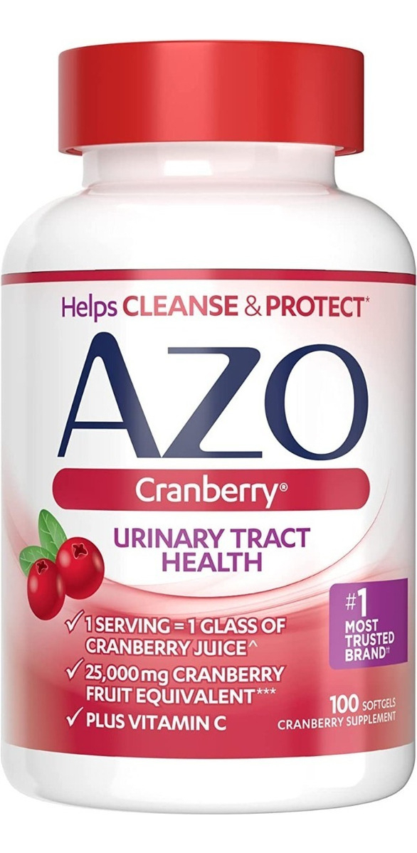 Salud y Equipamiento Médico - Cranberry 100 Caps 500mg Azo 0