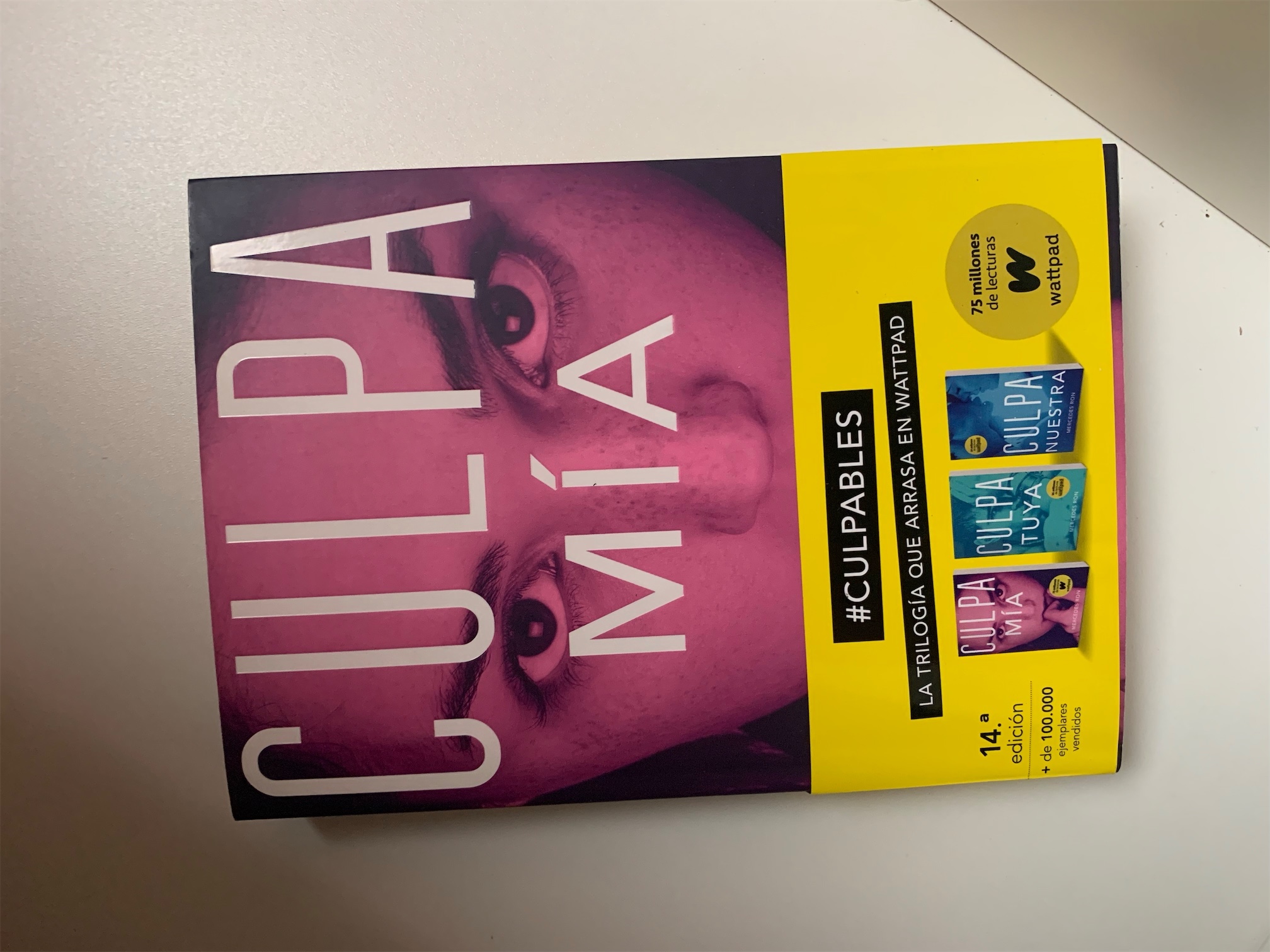 libros y revistas - CULPA MÍA: LIBRO 1 TRILOGÍA CULPABLES DE MERCEDES RON