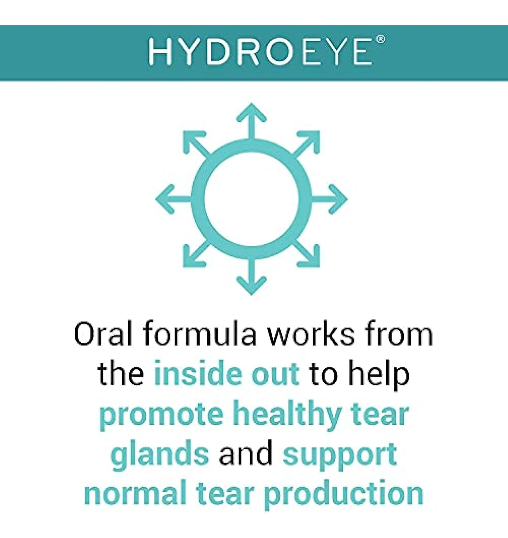 Salud y Equipamiento Médico - Hydroeye Softgels - Alivio De Ojos Secos 1