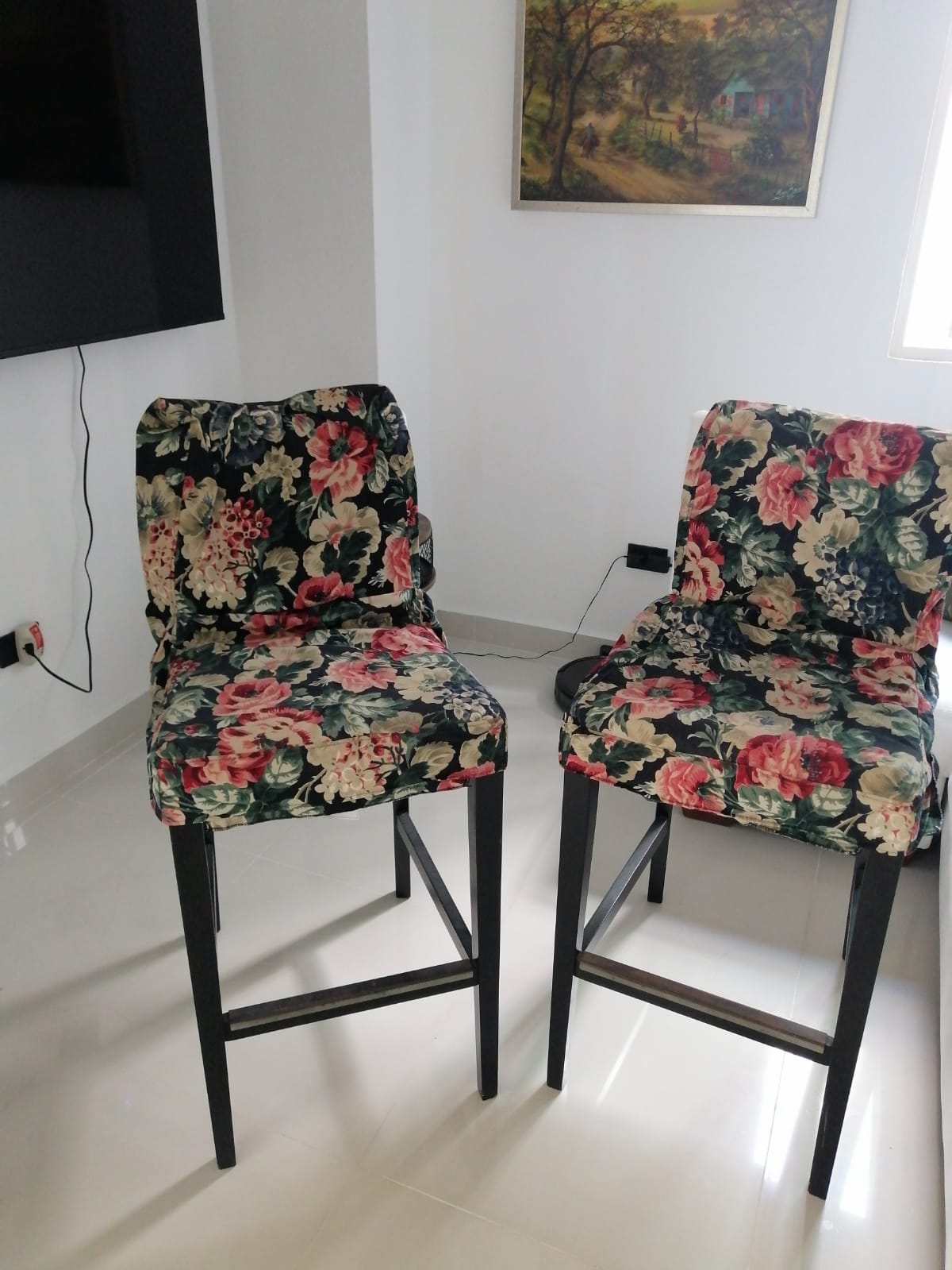 muebles y colchones - Sillas desayunador Ikea 3
