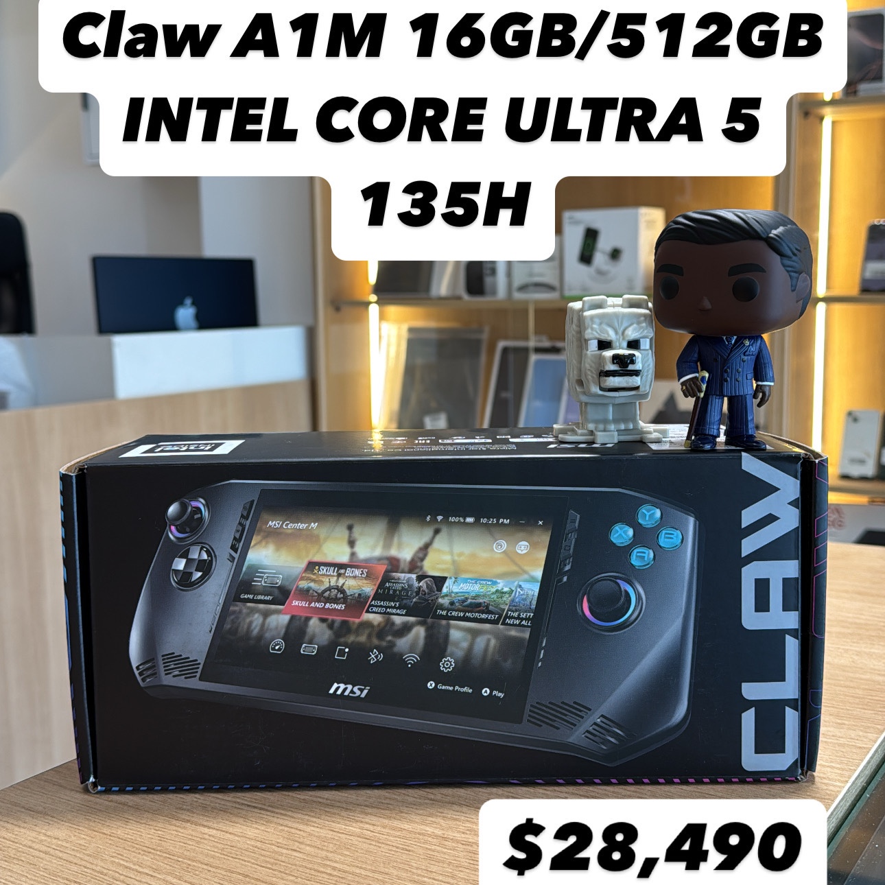 consolas y videojuegos - Claw A1M 16GB/512GB INTEL CORE ULTRA 5135H 0