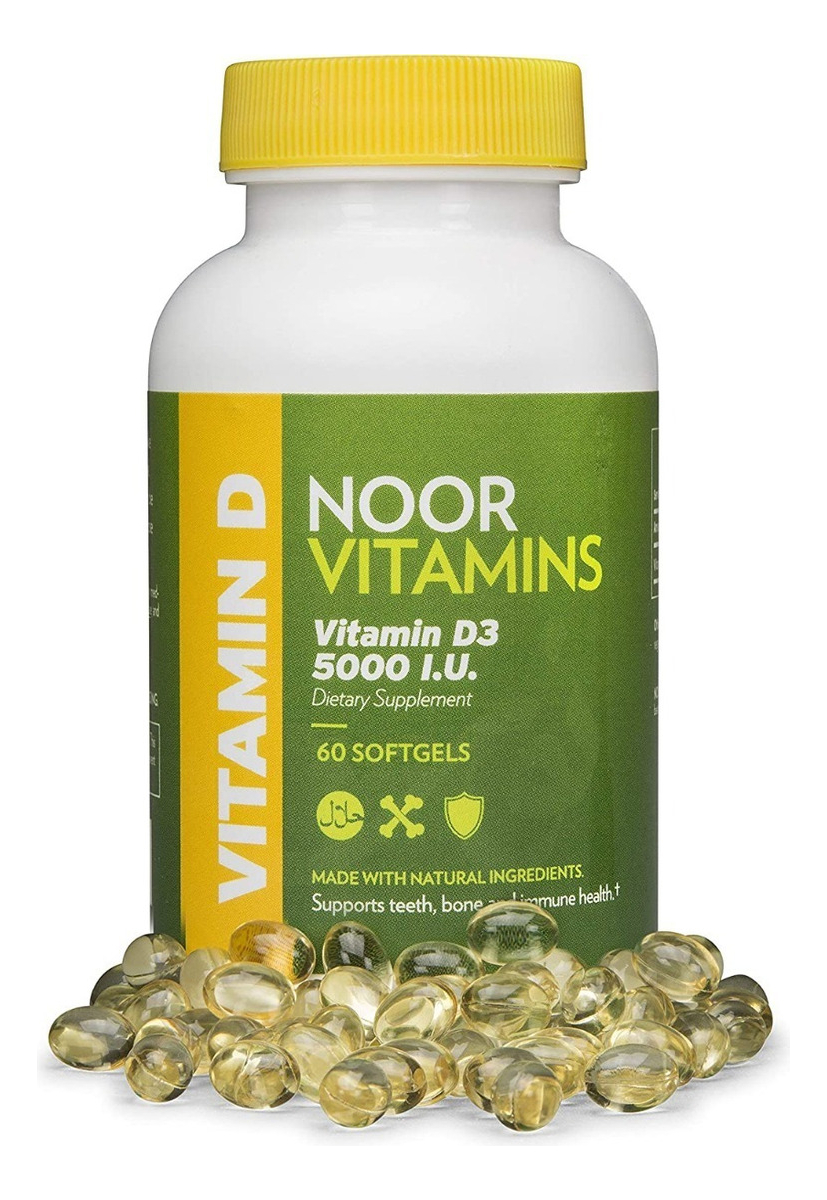 Salud y Equipamiento Médico - Vitamina D3 5000iu Noor Vitamin