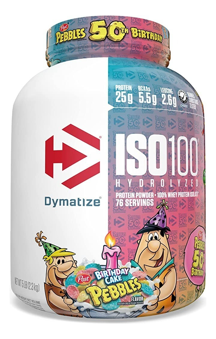 Salud y Equipamiento Médico - Proteina Iso100 Cumpleaños 5 Lb