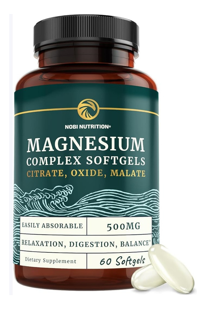 Salud y Equipamiento Médico - Magnesio Complex - 60 Capsulas - U - Unidad A $2282