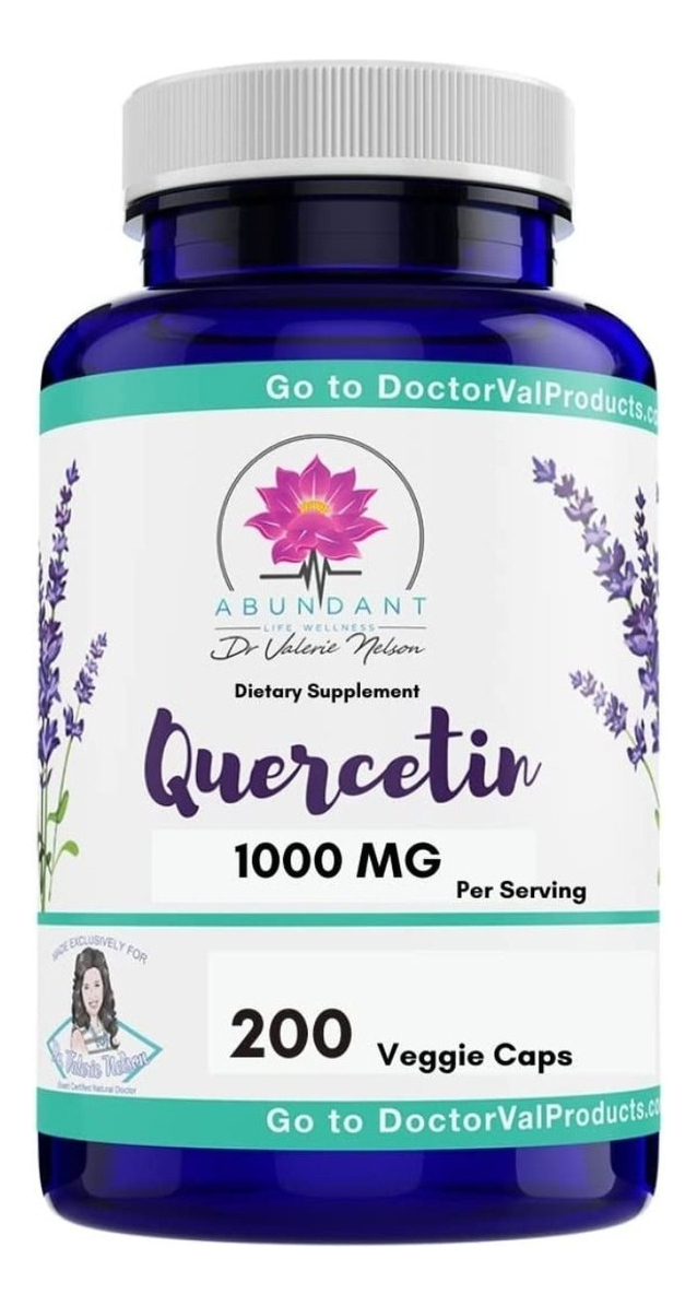 Salud y Equipamiento Médico - Quercetina 200 Cápsulas 1000mg - U - Unidad A $1024
