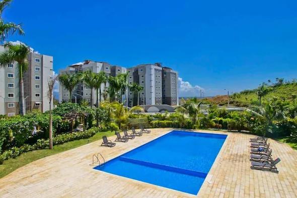 apartamentos - APARTAMENTO AMUEBLADO EN AVENIDA HISPANOAMERICANA 2