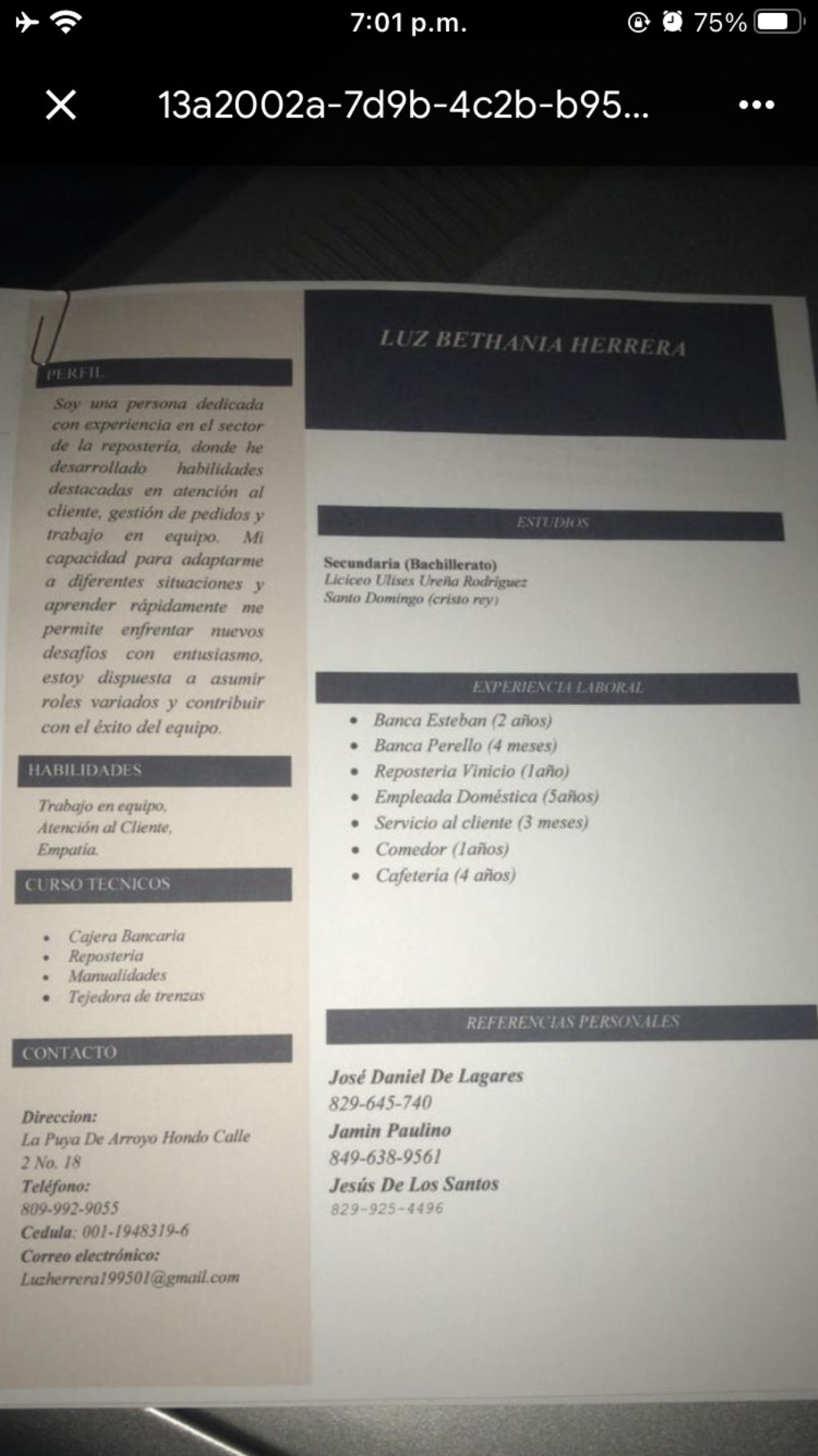 candidatos - Busco empleo 0