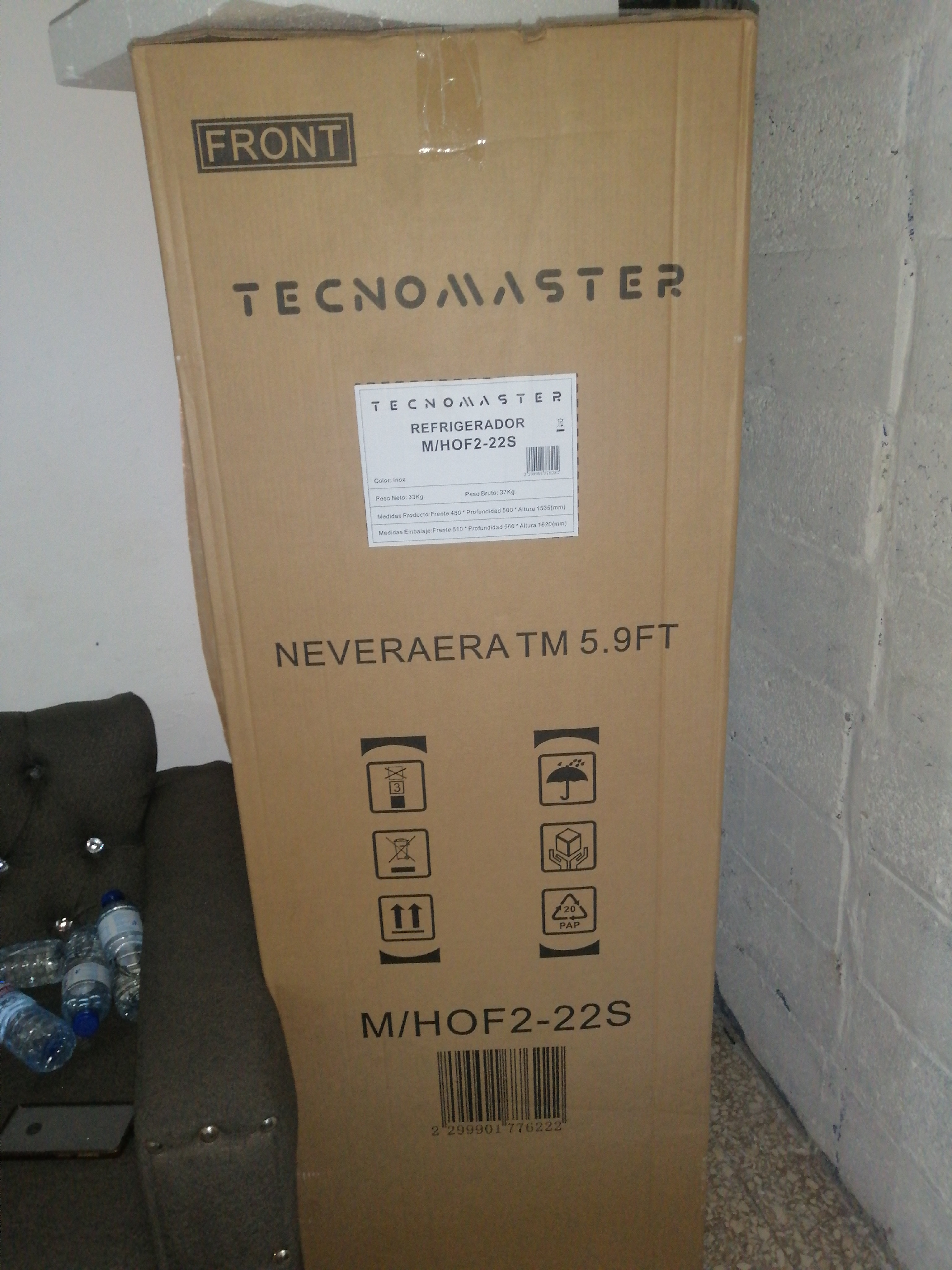 electrodomesticos - Nevera tecnomaster  0