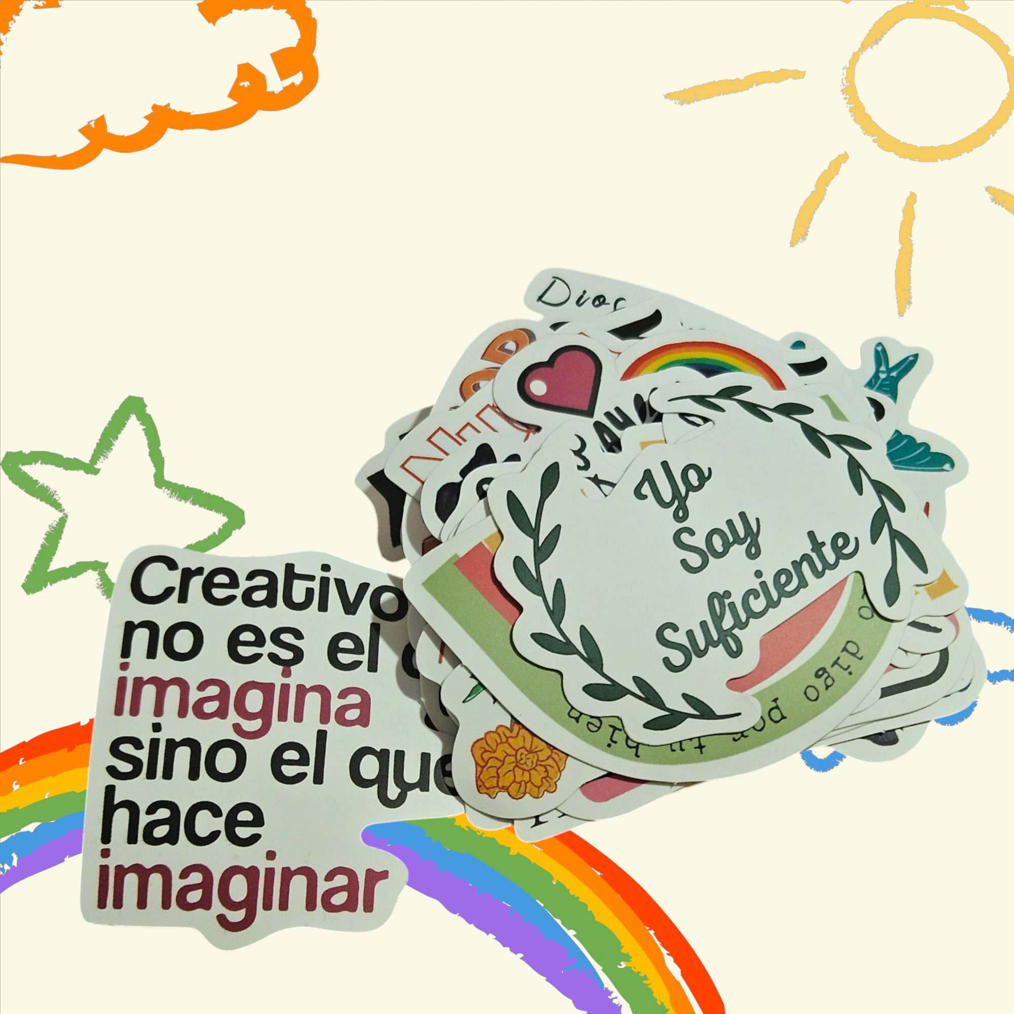accesorios - paquetes de pegatina buena calidad 
