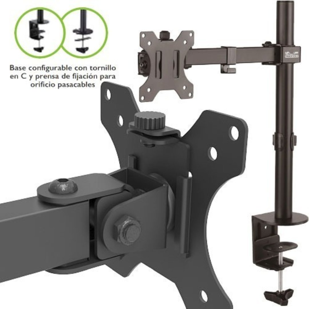 computadoras y laptops - SOPORTE PARA TV/MONITOR LCDKLIPX 13-32" INCLINACION DE 90 GRADOS PESO MAX 17.6LB 0