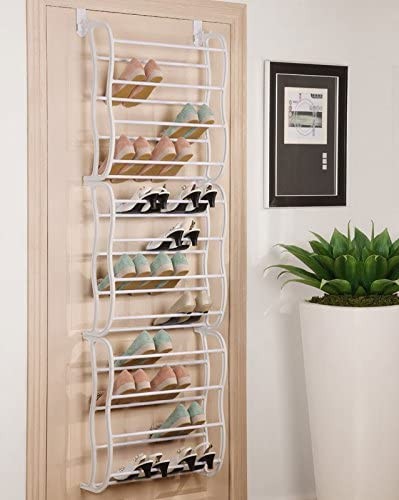 decoración y accesorios - Zapatera Organizador Colgante para Puerta Clóset Resistente Práctica Espacio 3