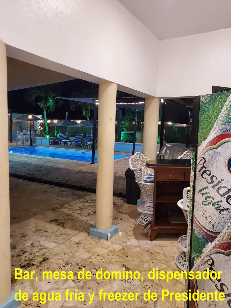casas vacacionales y villas - Villa para pasadias y fines de semana en Juan Dolio 6