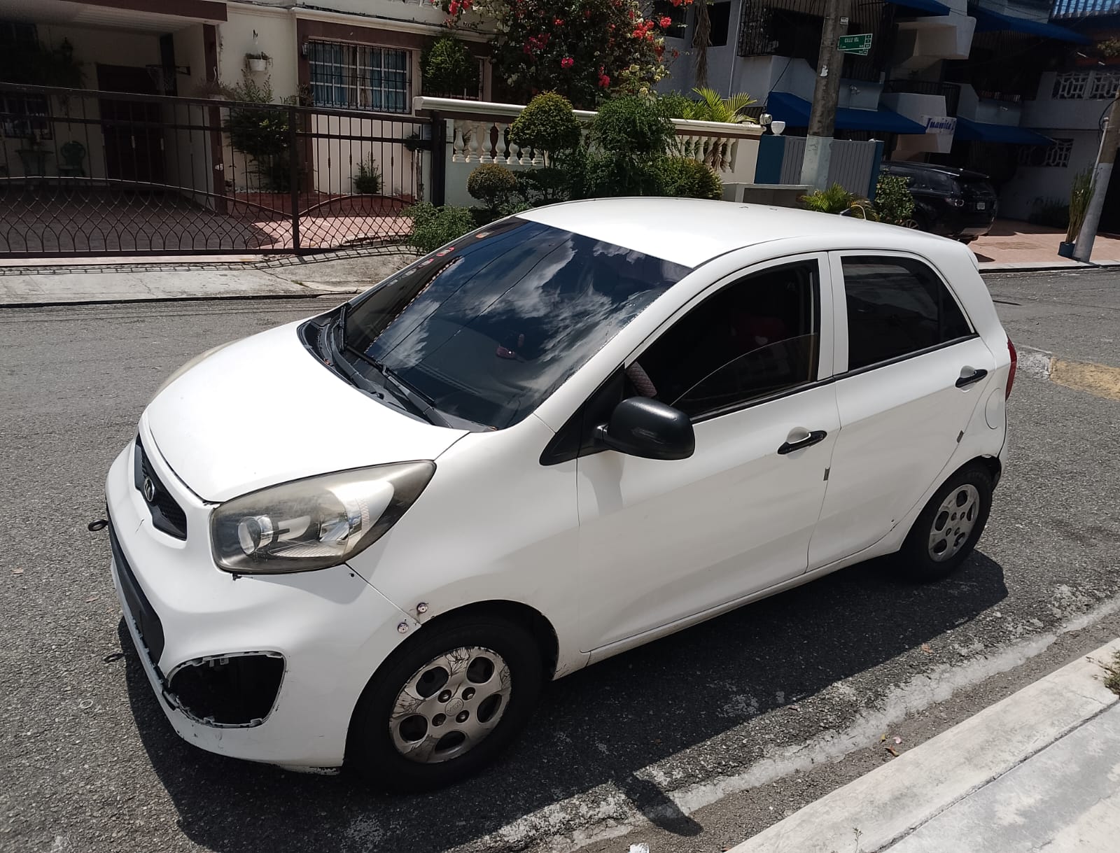 carros - Kia Morning 2015 bifuel (gas y GLP) , precio negociable  7