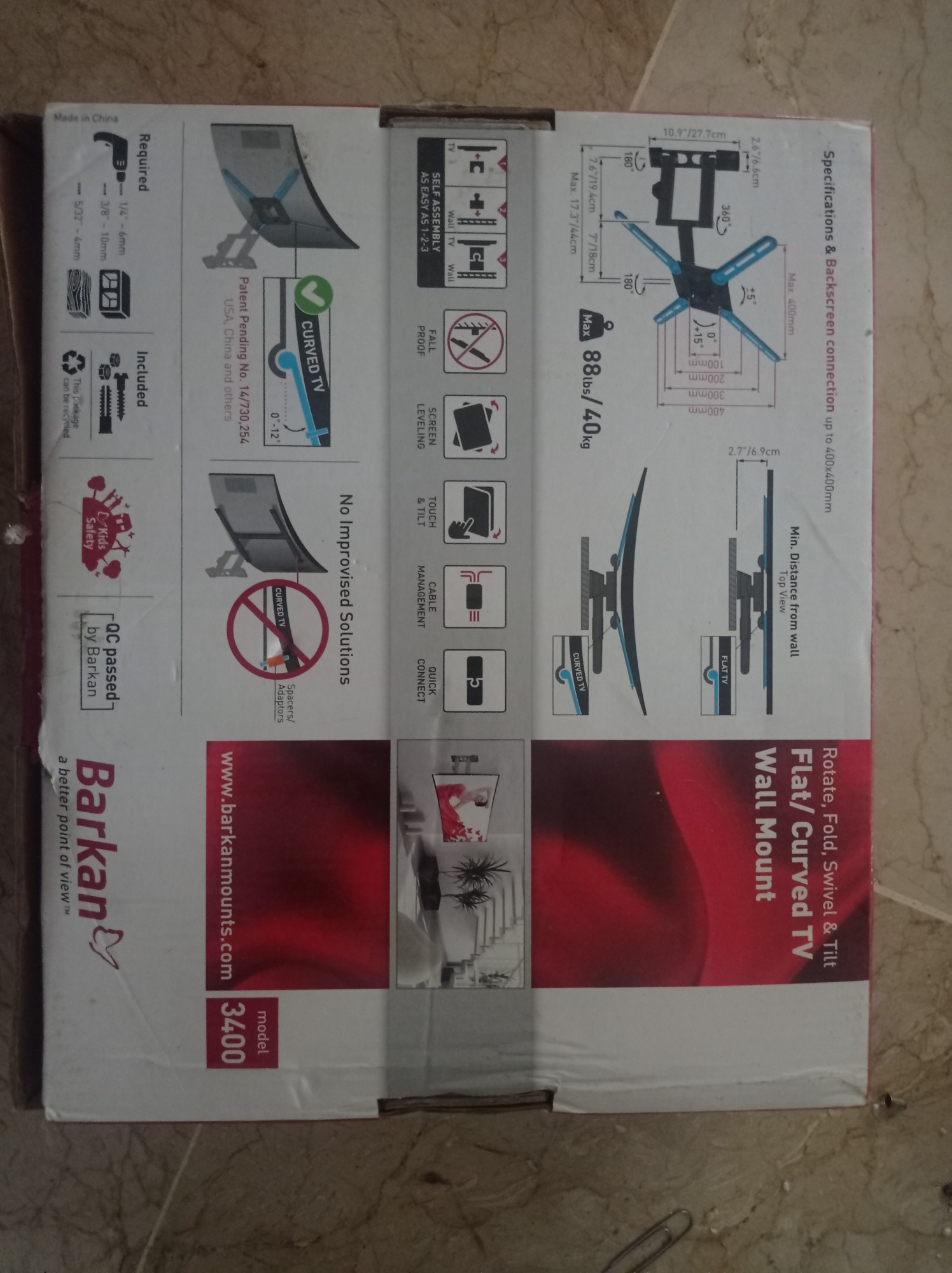 accesorios para electronica - Brazo Base para TV 2