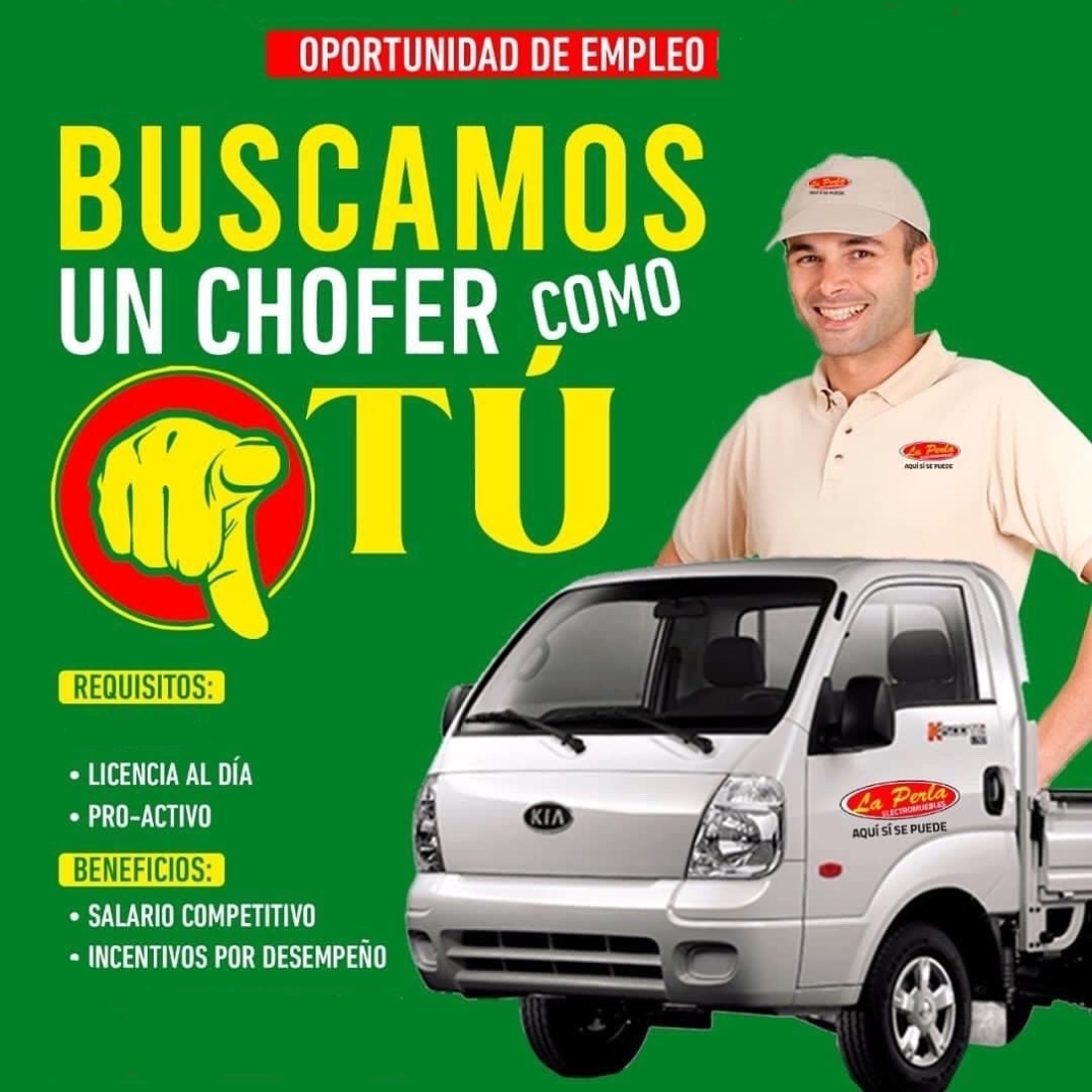 empleos disponibles - OFERTA DE EMPLEOS COMO CHOFER