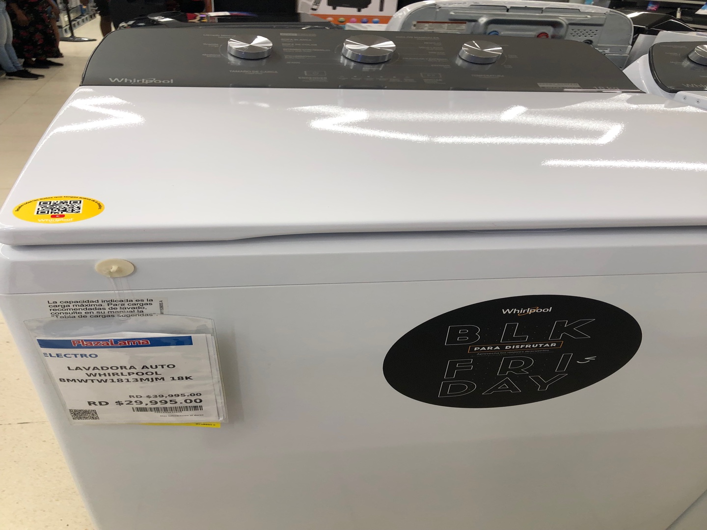 electrodomesticos - Venta de lavadora automática whirlpool nueva  1
