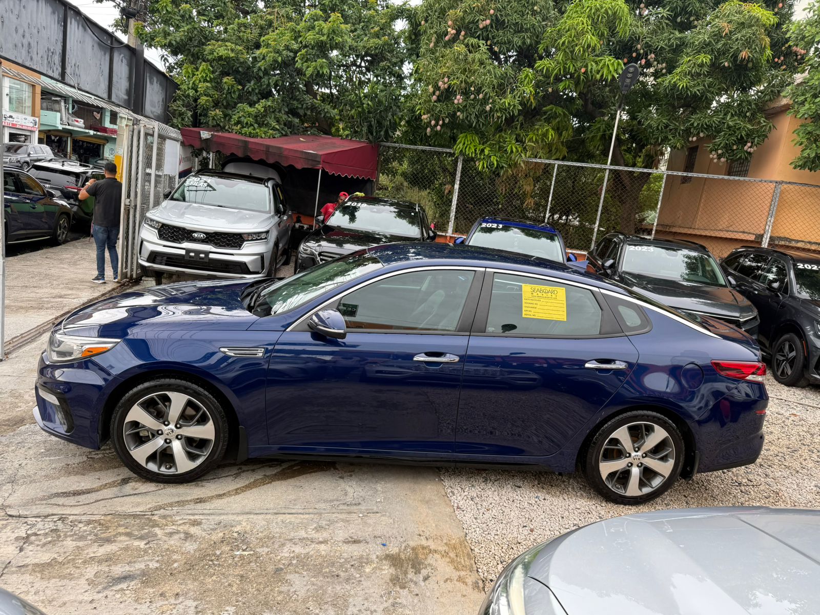 carros - KIA OPTIMA S 2019 AZUL ¨RECIEN IMPORTADO¨ 6