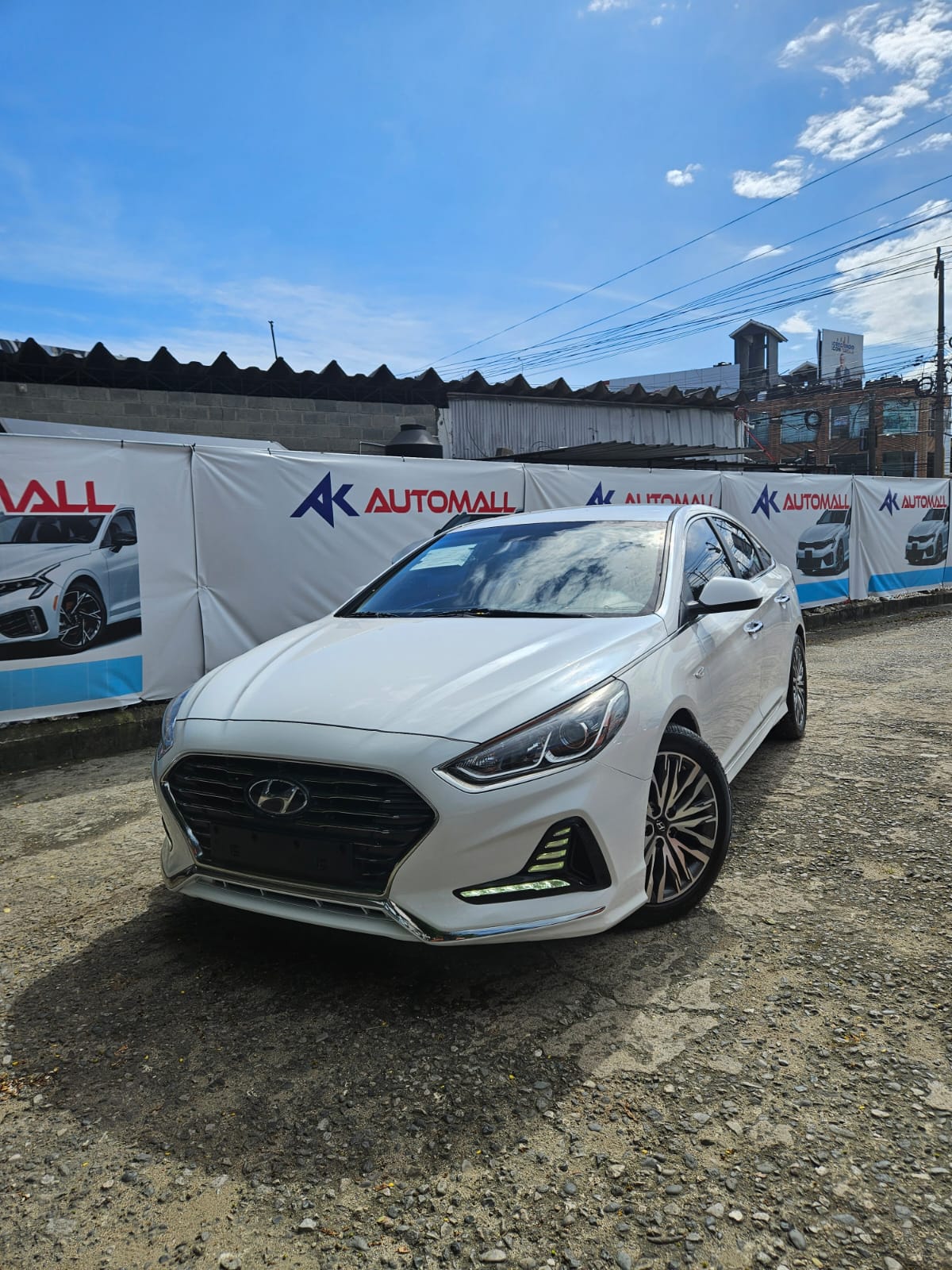 carros - HYUNDAI SONATA NEW RISE 2018 BLANCO