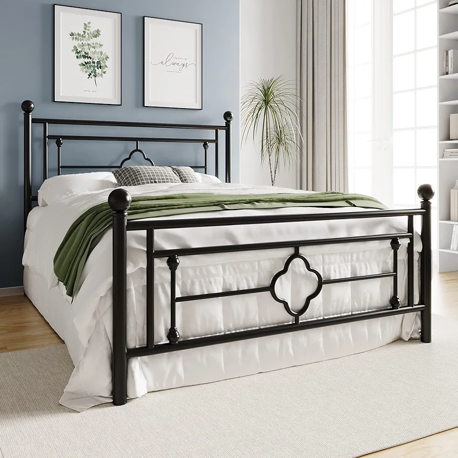 muebles y colchones - Base de Cama metal completa importada 0