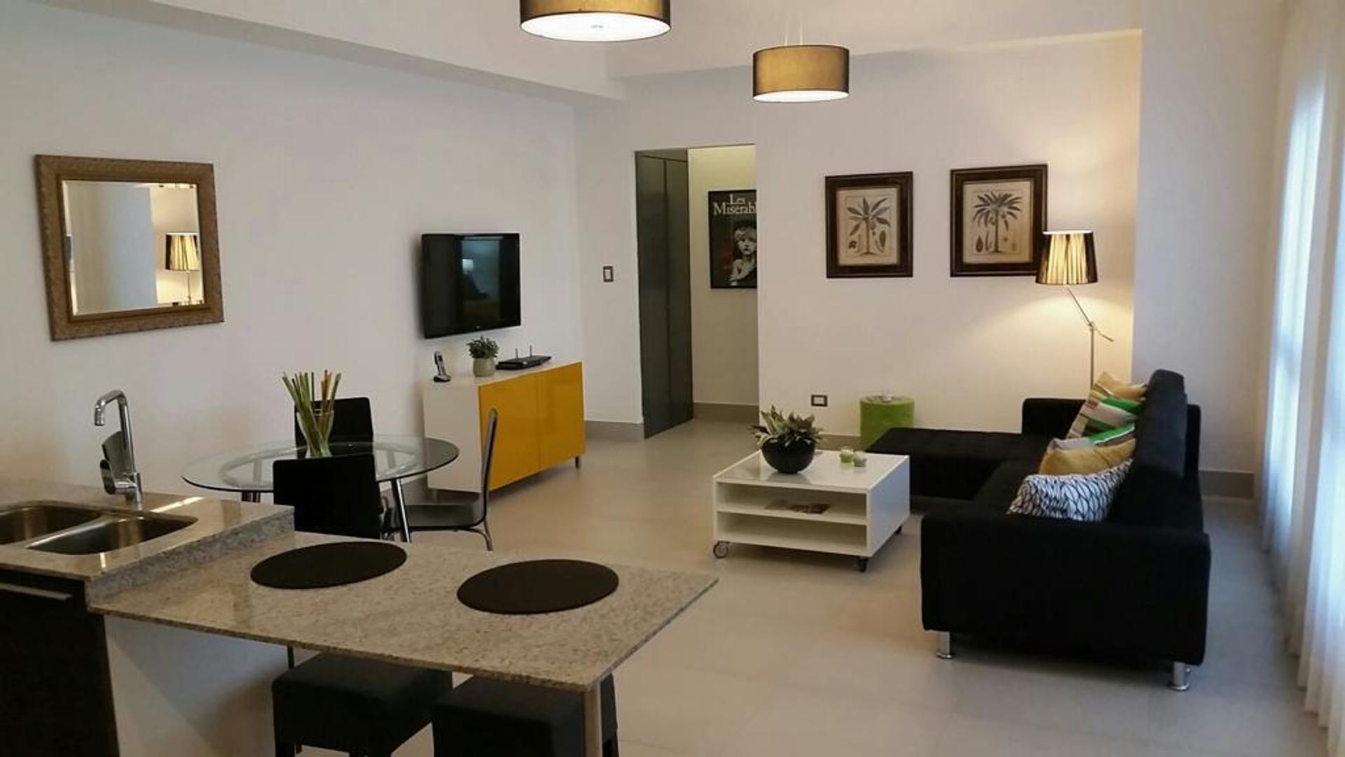 apartamentos - Alquilo Apartamento Estudio Amueblado en Piantini. 3