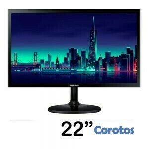computadoras y laptops - MONITOR SAMSUNG 22" FHD (1920X1080) SUPER SLIM, , 60 HZ, 5MS, 1 HDMI. 1