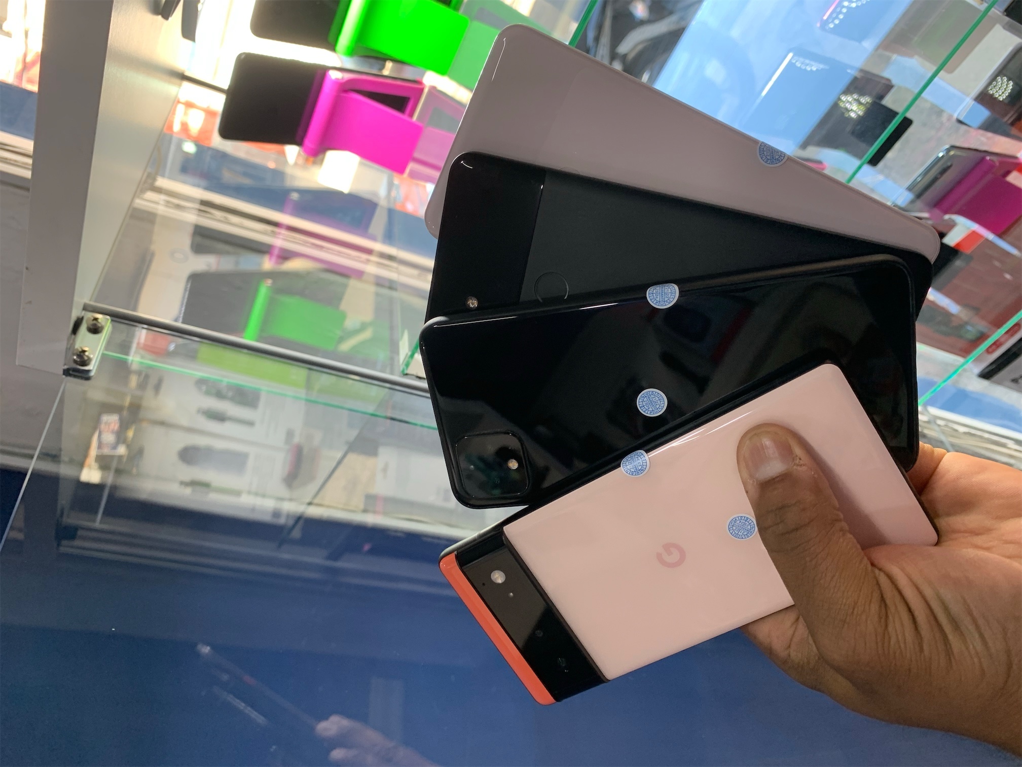 celulares y tabletas - Google Pixel disponibles 0
