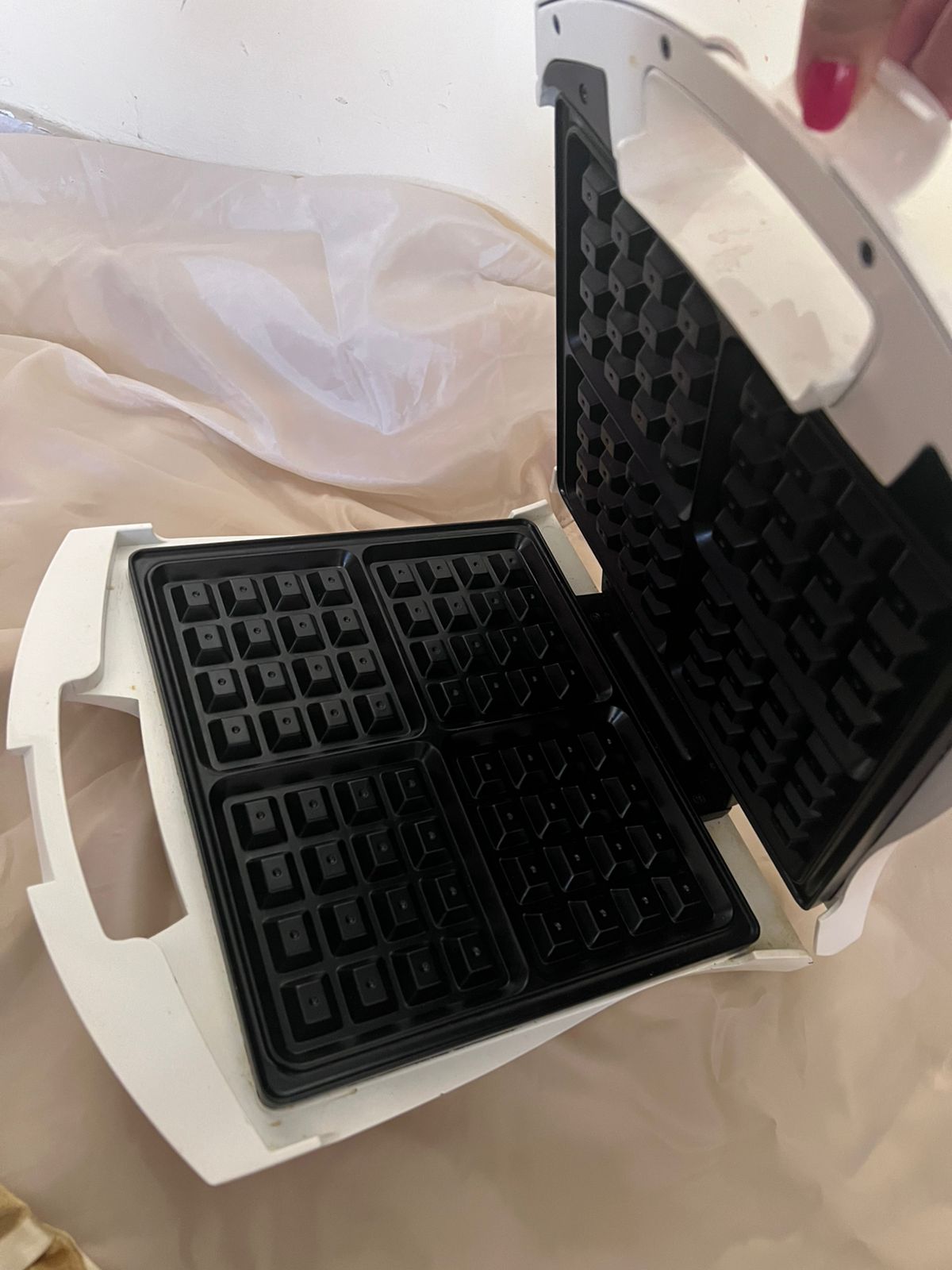 electrodomesticos - Wafflera Blanca Protor silex 2