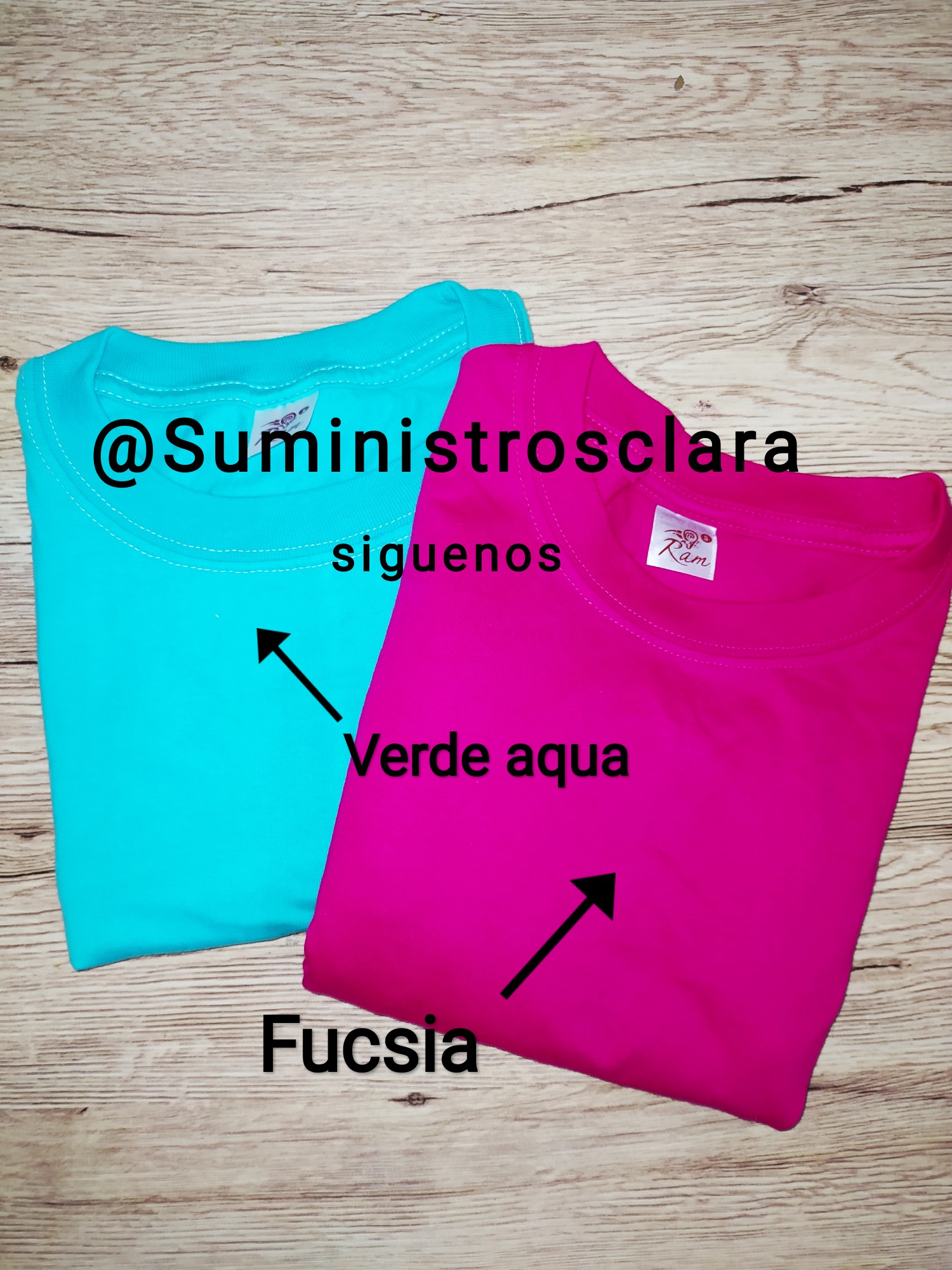 servicios profesionales - Camisetas Ram 100% algodón para personalización 1