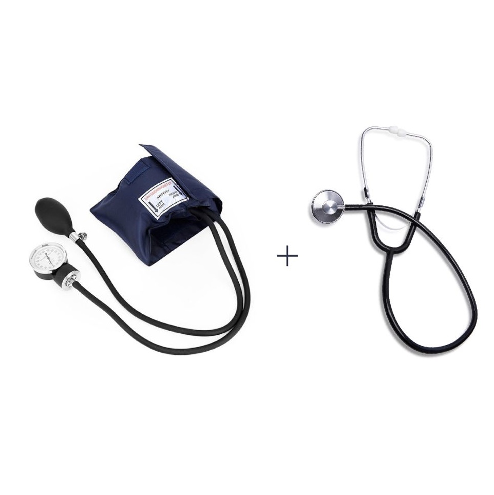 equipos profesionales - Kit de Esfigmomanómetro aneroide y Estetoscopio 0