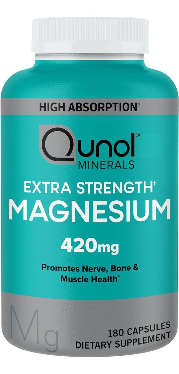 Salud y Equipamiento Médico - Magnesio 420mg 180 Capsulas Q - Un - Unidad A $1138