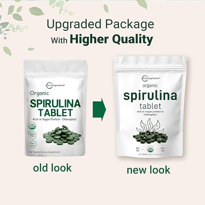 Salud y Equipamiento Médico - Clorella Y Espirulina 720 Tab 4