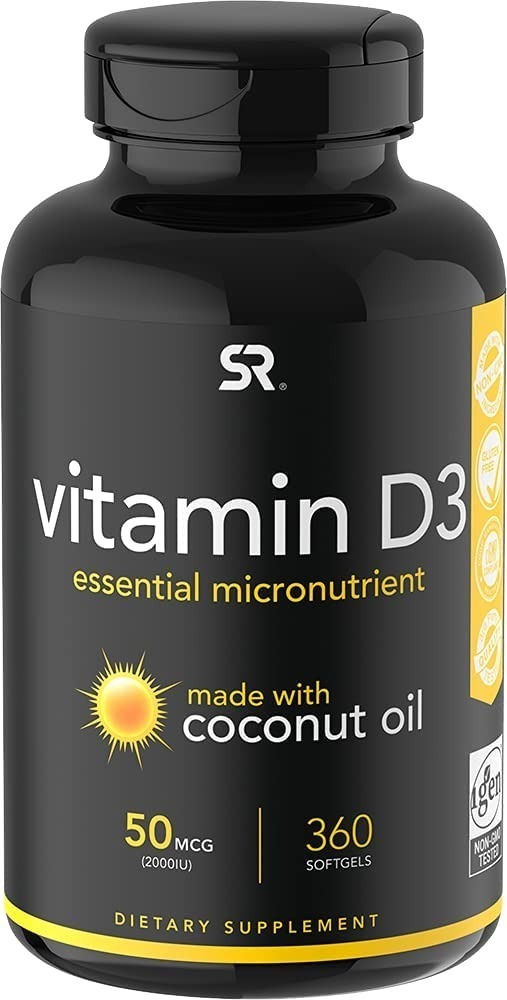 Salud y Equipamiento Médico - Vitamina D3 125mcg Sports Research 0
