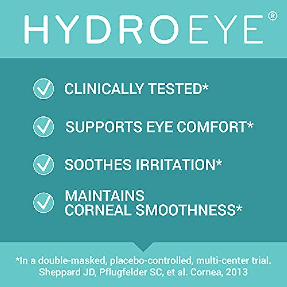 Salud y Equipamiento Médico - Hydroeye Softgels - Alivio De Ojos Secos 2