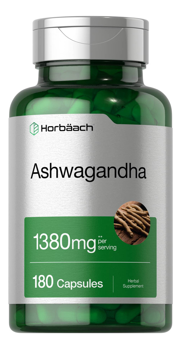 Salud y Equipamiento Médico - Ashwagandha 1380mg 180cap Horbaach