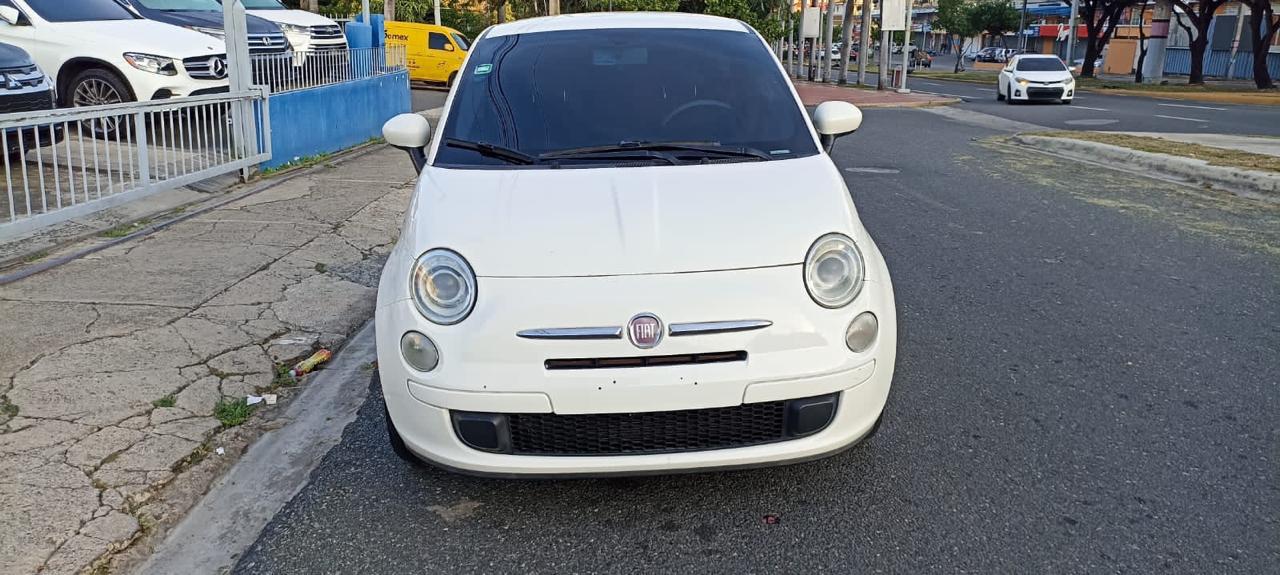 carros - Fiat 500 Blanco Excelentes Condiciones 6